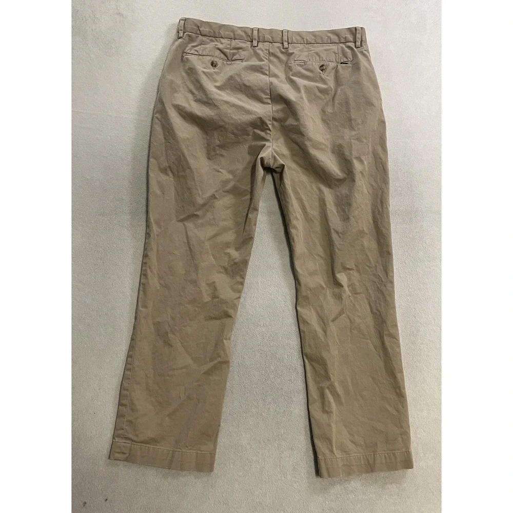 Polo Ralph Lauren Chino Pants Mens 36x30 Beige Khaki Classic Fit Preppy Casual